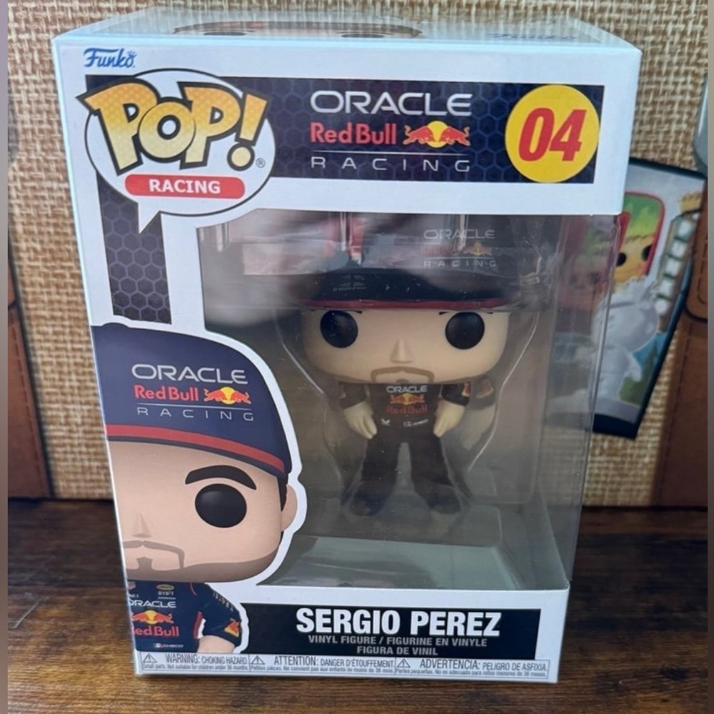 Racing - Sergio Perez #04 Oracle Red
Bull Funko Pop
